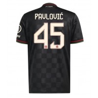 Bayern Munich Aleksandar Pavlovic #45 Tretí futbalový dres 2025-26 Krátky Rukáv